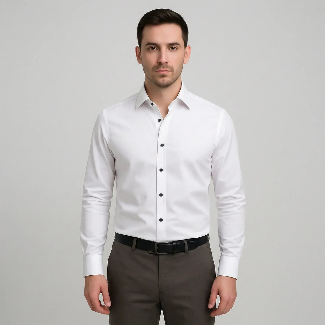 Langarm Slim Fit Hemd - Kian
