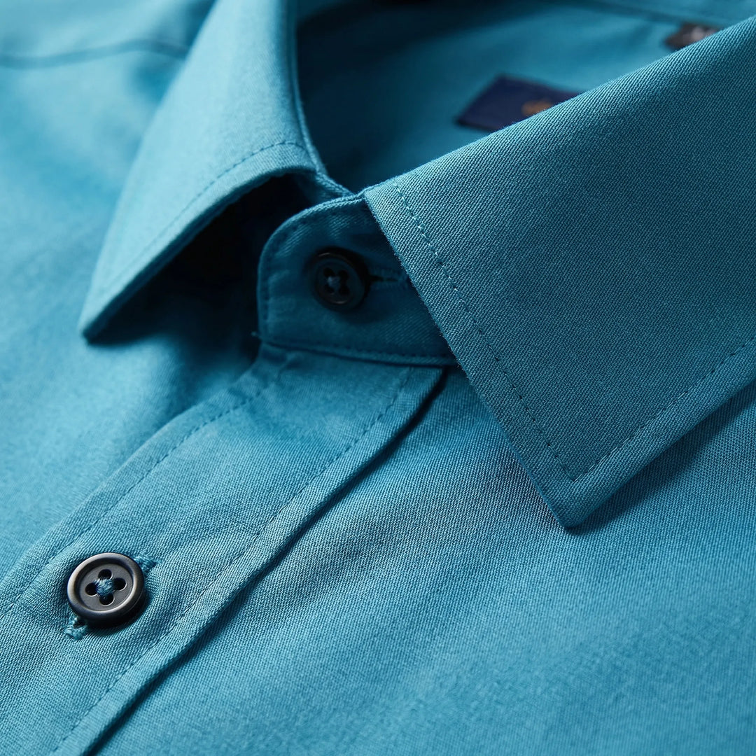 Langarm Slim Fit Hemd - Kian