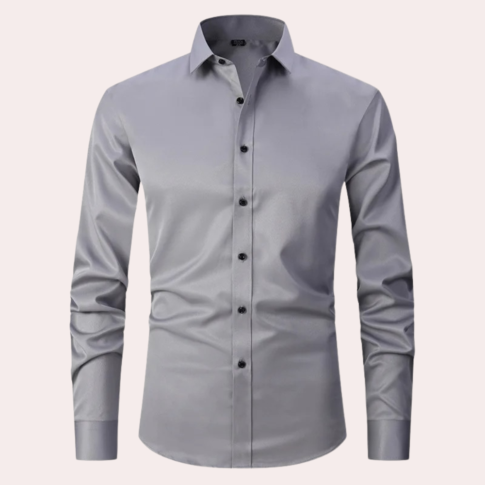 Langarm Slim Fit Hemd - Kian
