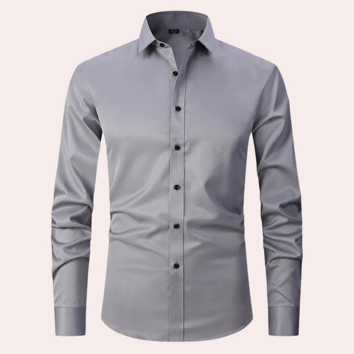Langarm Slim Fit Hemd - Kian