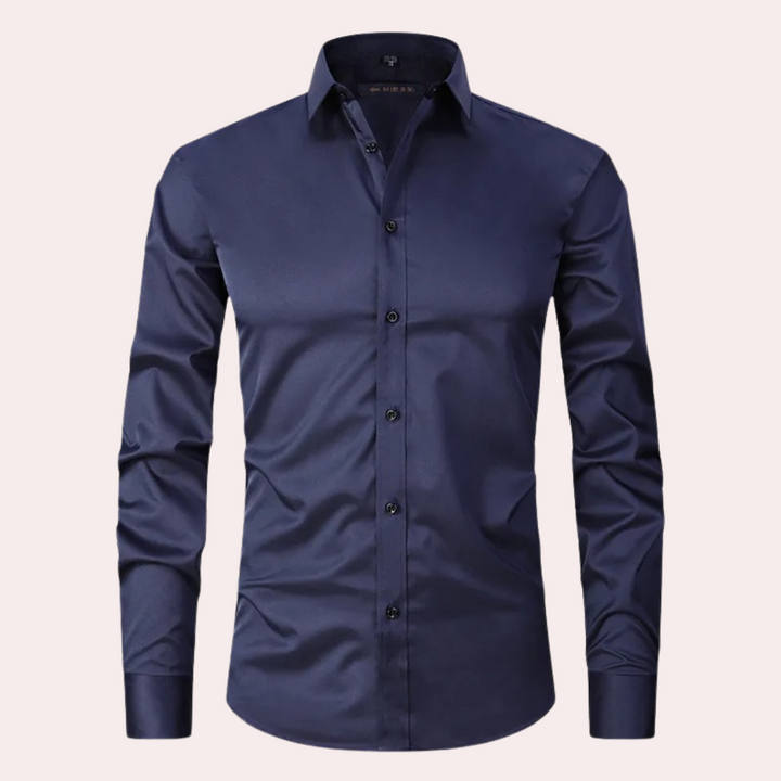 Langarm Slim Fit Hemd - Kian