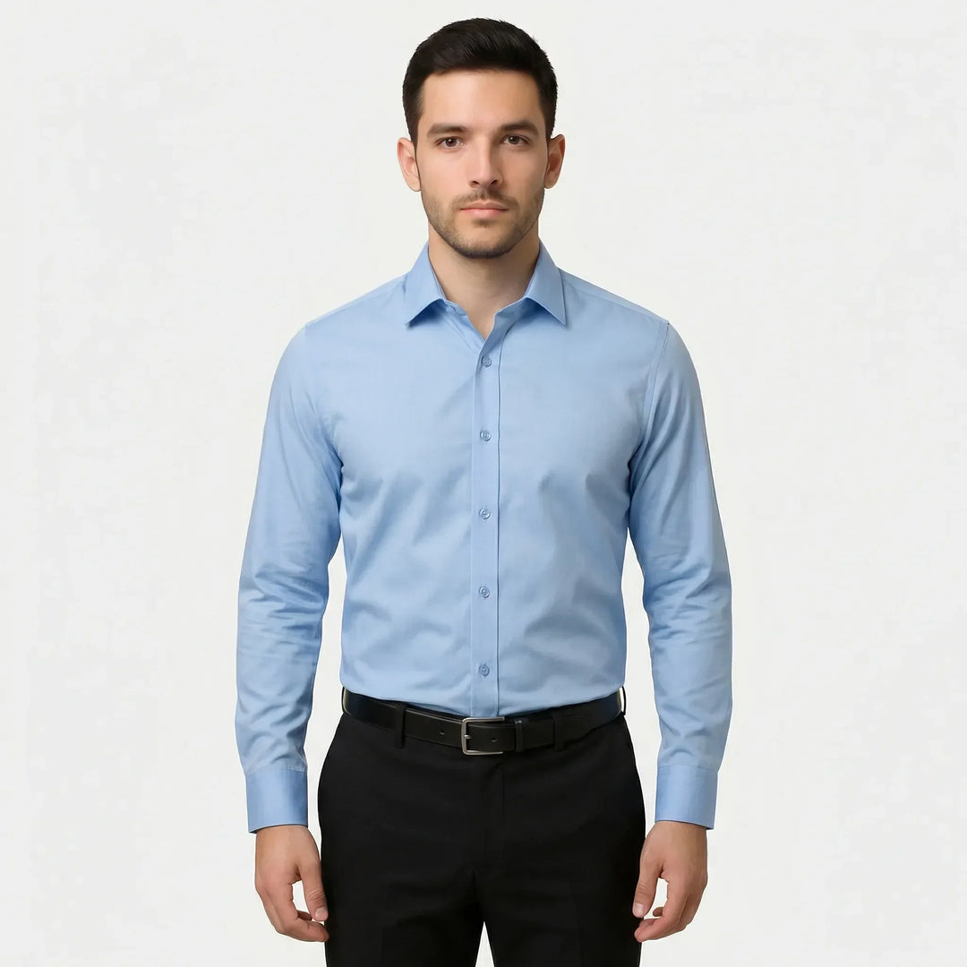 Langarm Slim Fit Hemd - Kian