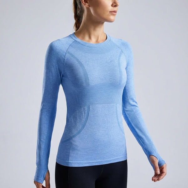 Langarm hardloopshirt Regular Fit - Amelia