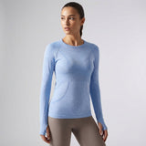 Langarm hardloopshirt Regular Fit - Amelia
