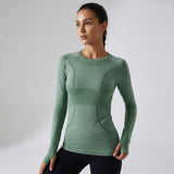Langarm hardloopshirt Regular Fit - Amelia
