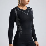 Langarm Sportshirt Regular Fit - Barbara