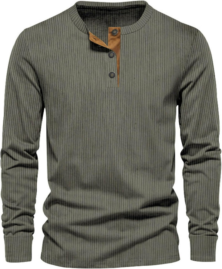 Men's Long-Sleeve T-Shirt | Clean Basic for Everyday Comfort 5