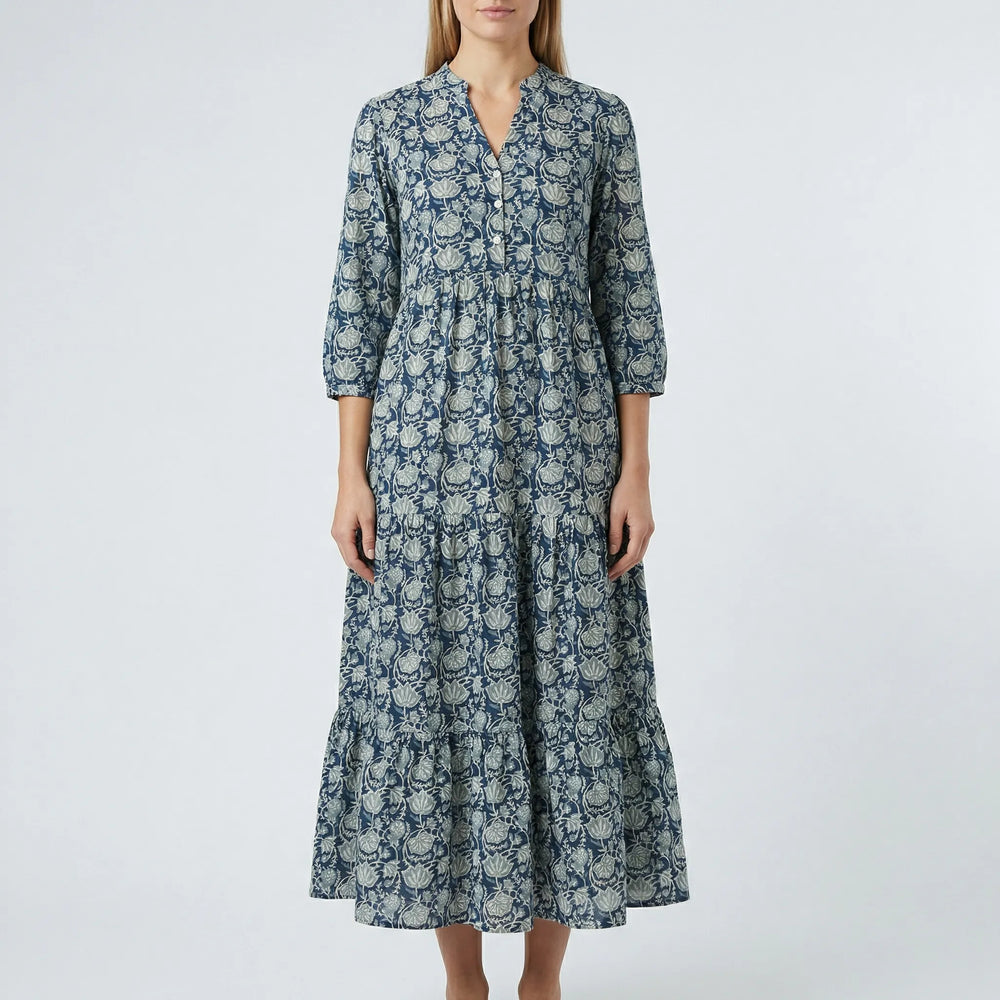 Langärmeliges Maxi Kleid - Joleen