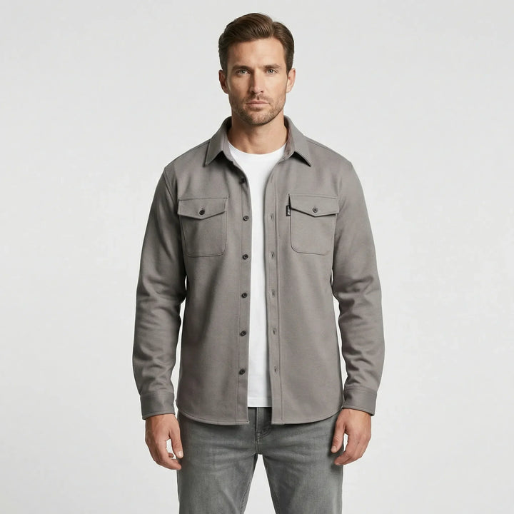 Langärmeliges Overshirt Mit Brusttaschen - Pablo