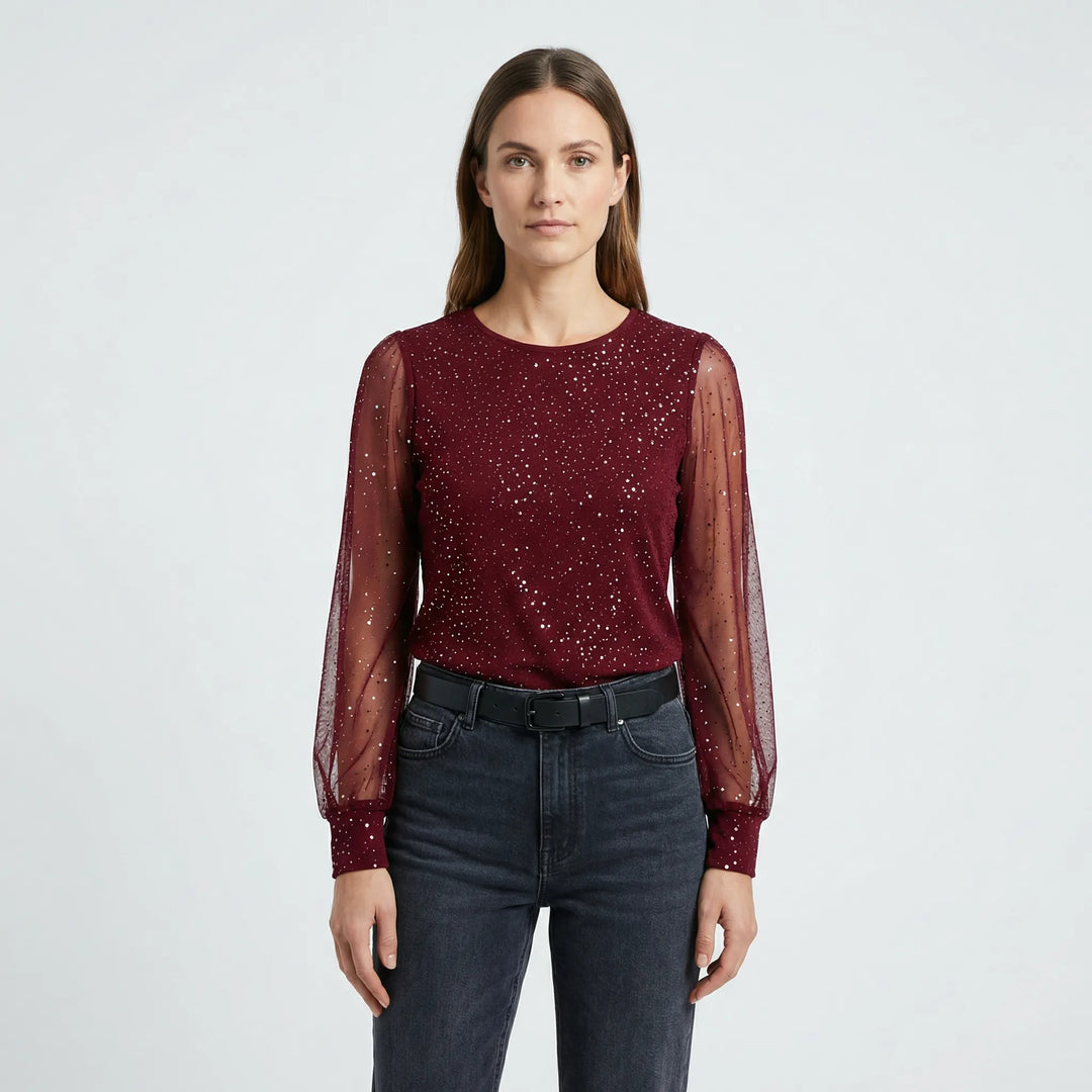 Langärmliges Oberteil Mit Glitzerdetails - Lynda