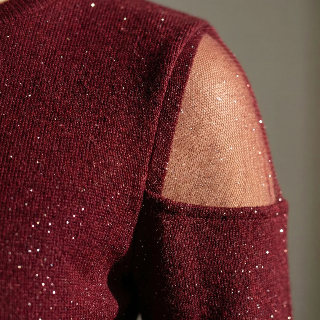 Langärmliges Oberteil Mit Glitzerdetails - Lynda