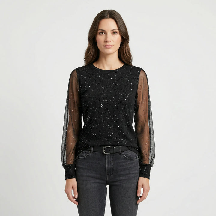 Langärmliges Oberteil Mit Glitzerdetails - Lynda