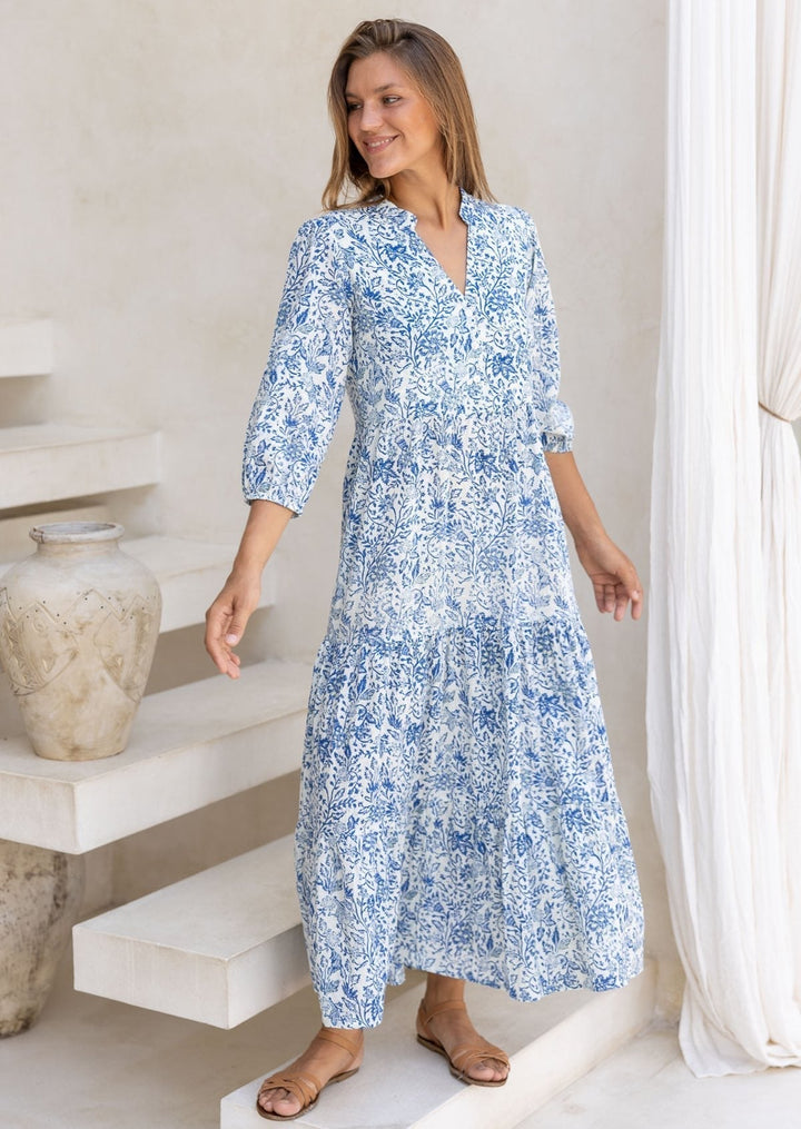Langes Gestuftes Maxikleid - Kimberley