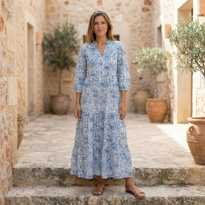 Langes Gestuftes Maxikleid - Kimberley