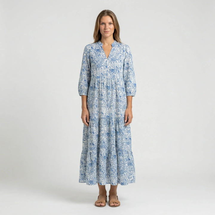 Langes Gestuftes Maxikleid - Kimberley