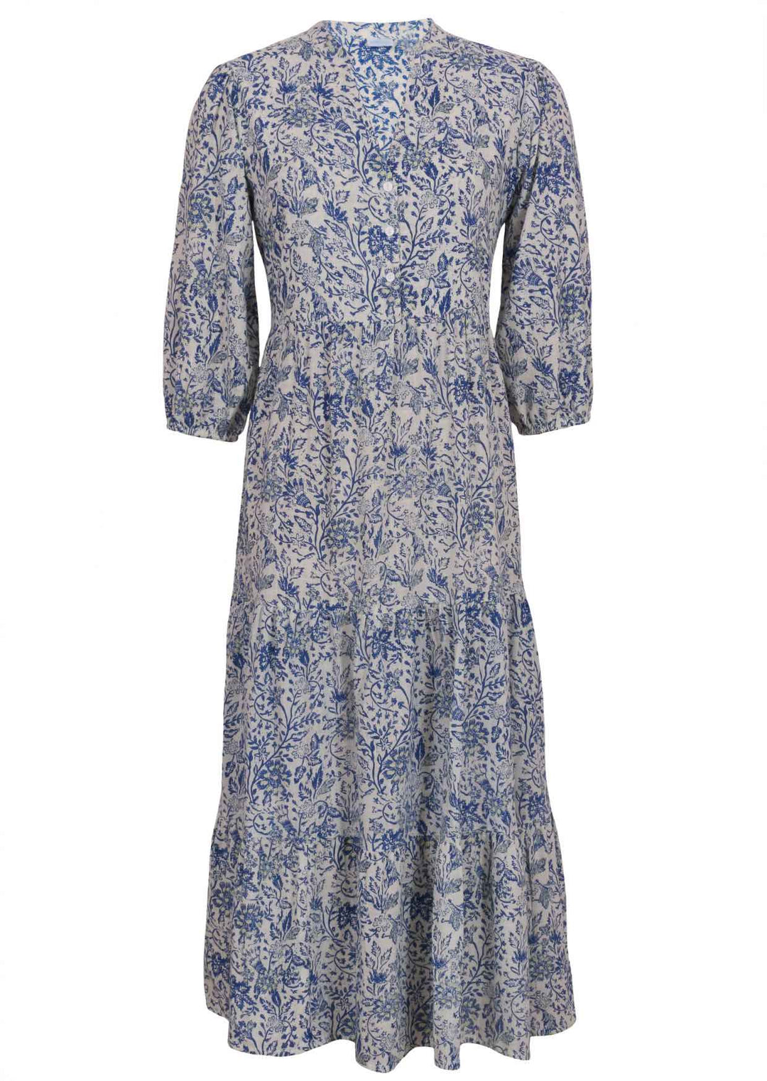 Langes Gestuftes Maxikleid - Kimberley