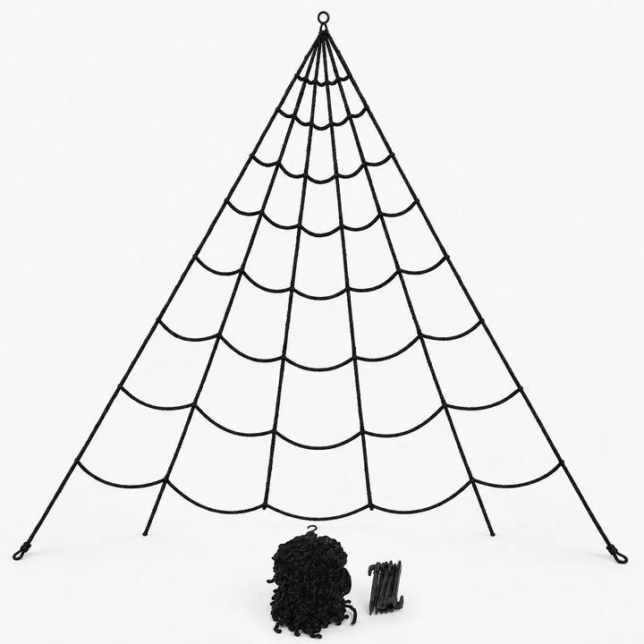 Large Outdoor Spider Web - Halloweb