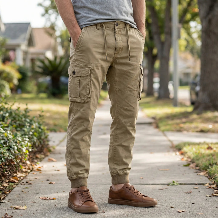 Lässige Sporthose Mit Seitlichen Cargotaschen - Lloyd
