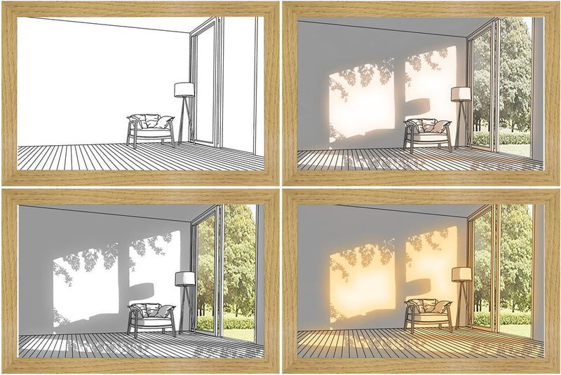 LED Illuminated Painting – Luminza