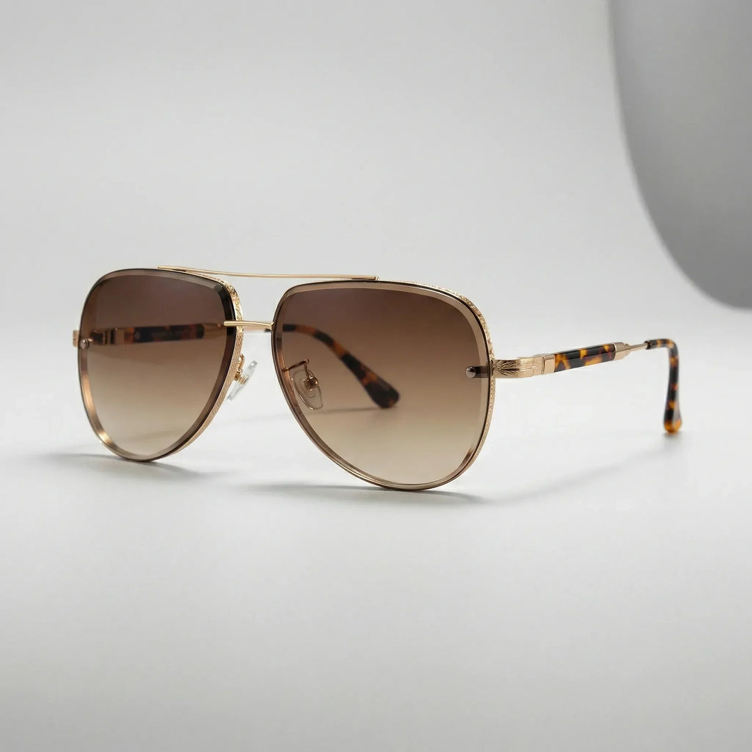 Leichte Aviator-Sonnenbrille - Marleen