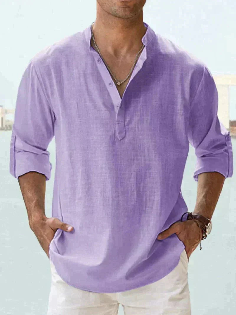 Stylish summer shirt for men - Leo