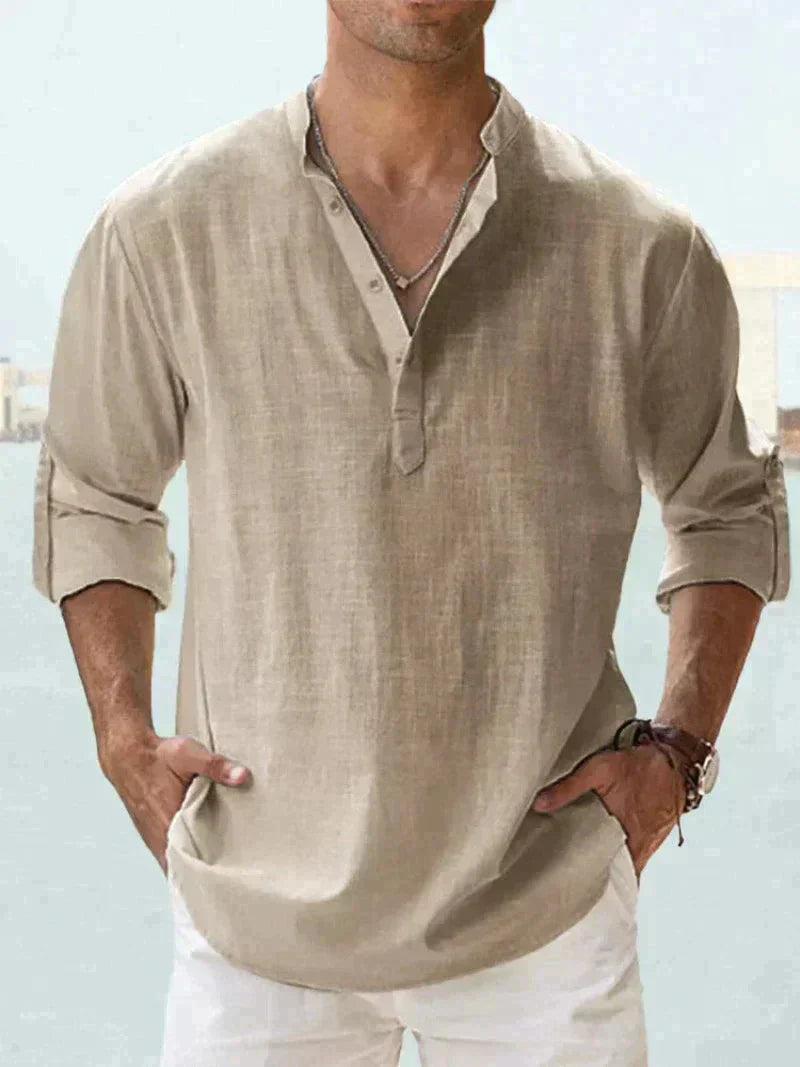 Stylish summer shirt for men - Leo