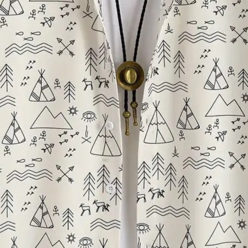 Casual Printed Shirt for Men - Emilio