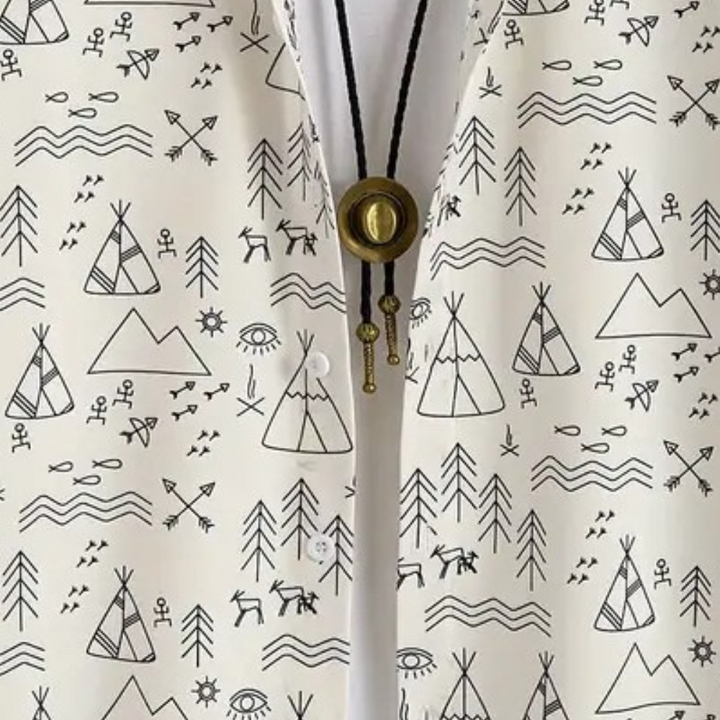 Casual Printed Shirt for Men - Emilio