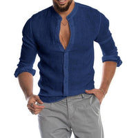 Jeff Blouse | Trendy Blouse with Mandarin Collar