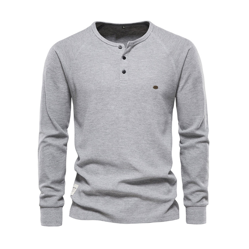Stylish Men's Long-Sleeve Shirt - Milo