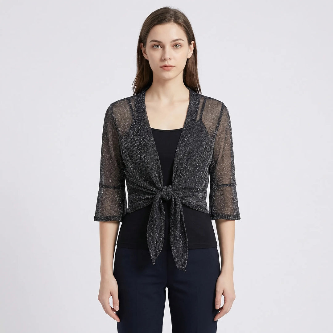 Lightweight Sparkly Shrug Cardigan - Kristi