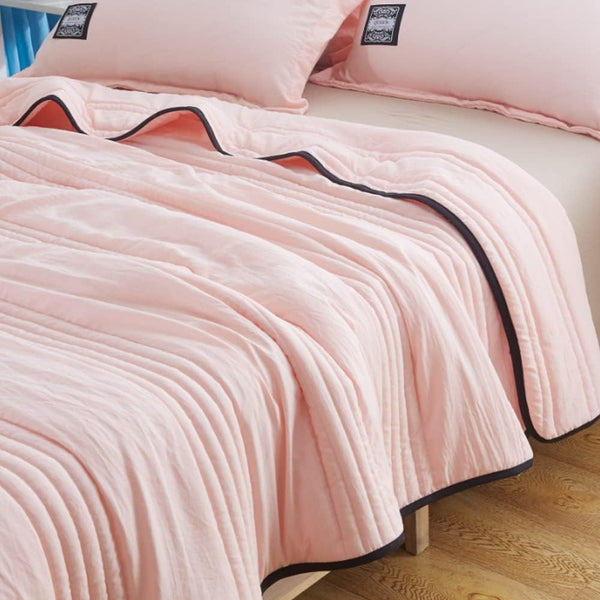 Lightweight Textured Cooling Blanket - ChillWeave