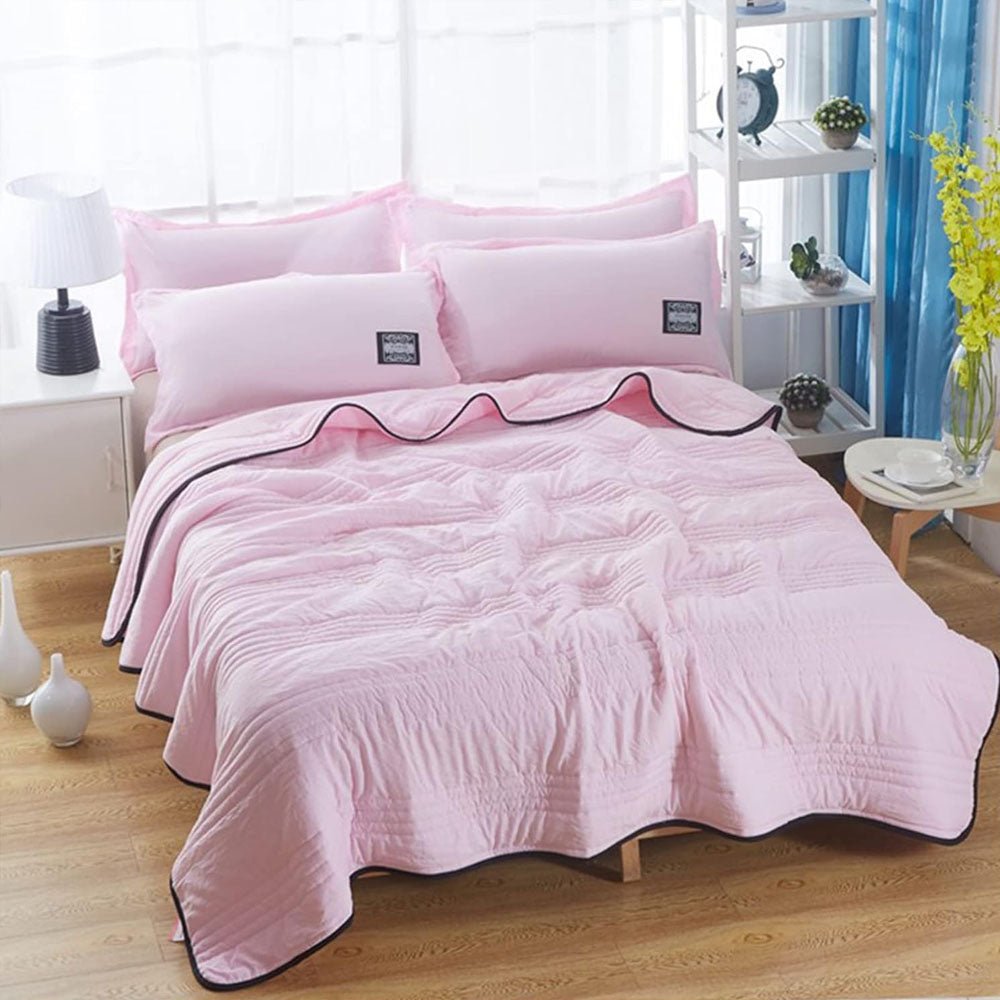 Lightweight Textured Cooling Blanket - ChillWeave