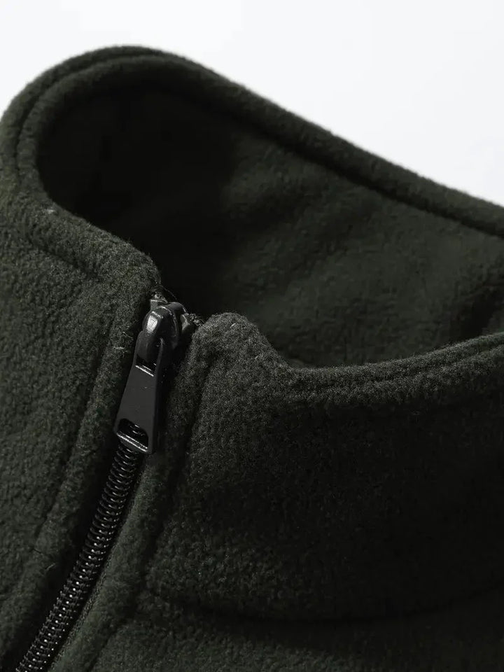 Lined Outdoor Fleece Gilet With Full-Zip Fastening - Milton