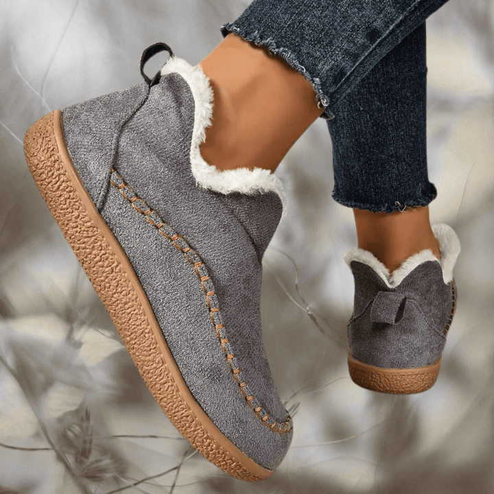 Lined Women's Ankle Boots With Foot Support - Linda