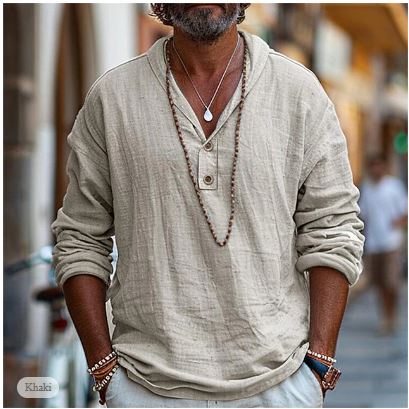 Linen shirt for men - Luca