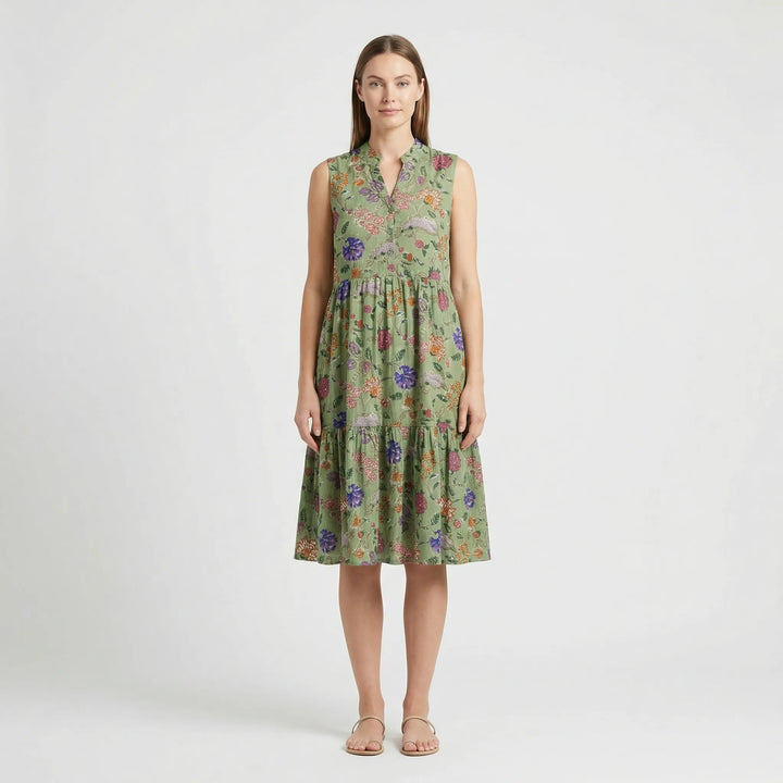 Locker Fallendes Freizeitkleid - Sanja