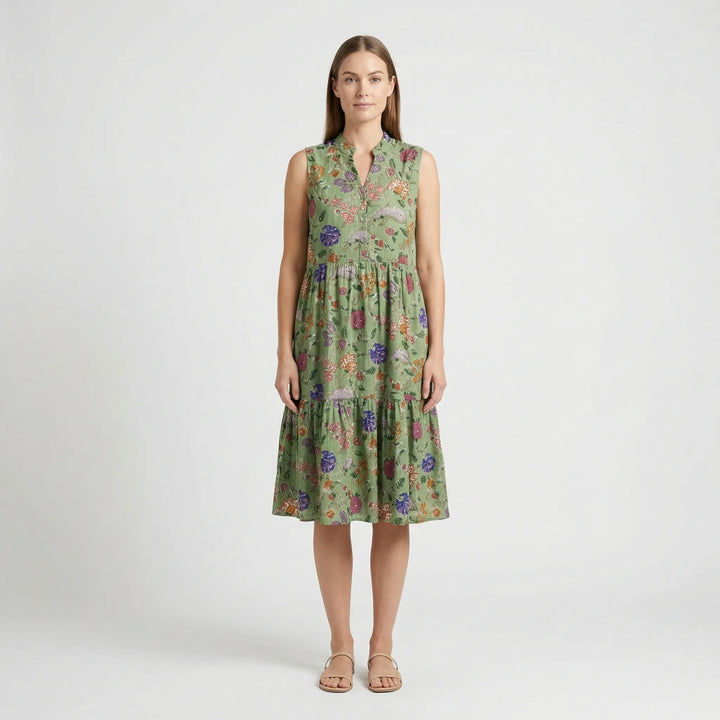 Locker Fallendes Freizeitkleid - Sanja
