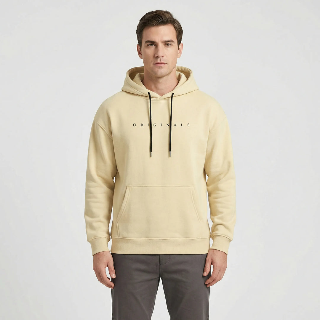 Locker Geschnittener Kapuzenpullover - Jesper