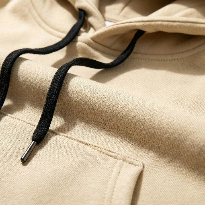 Locker Geschnittener Kapuzenpullover - Jesper