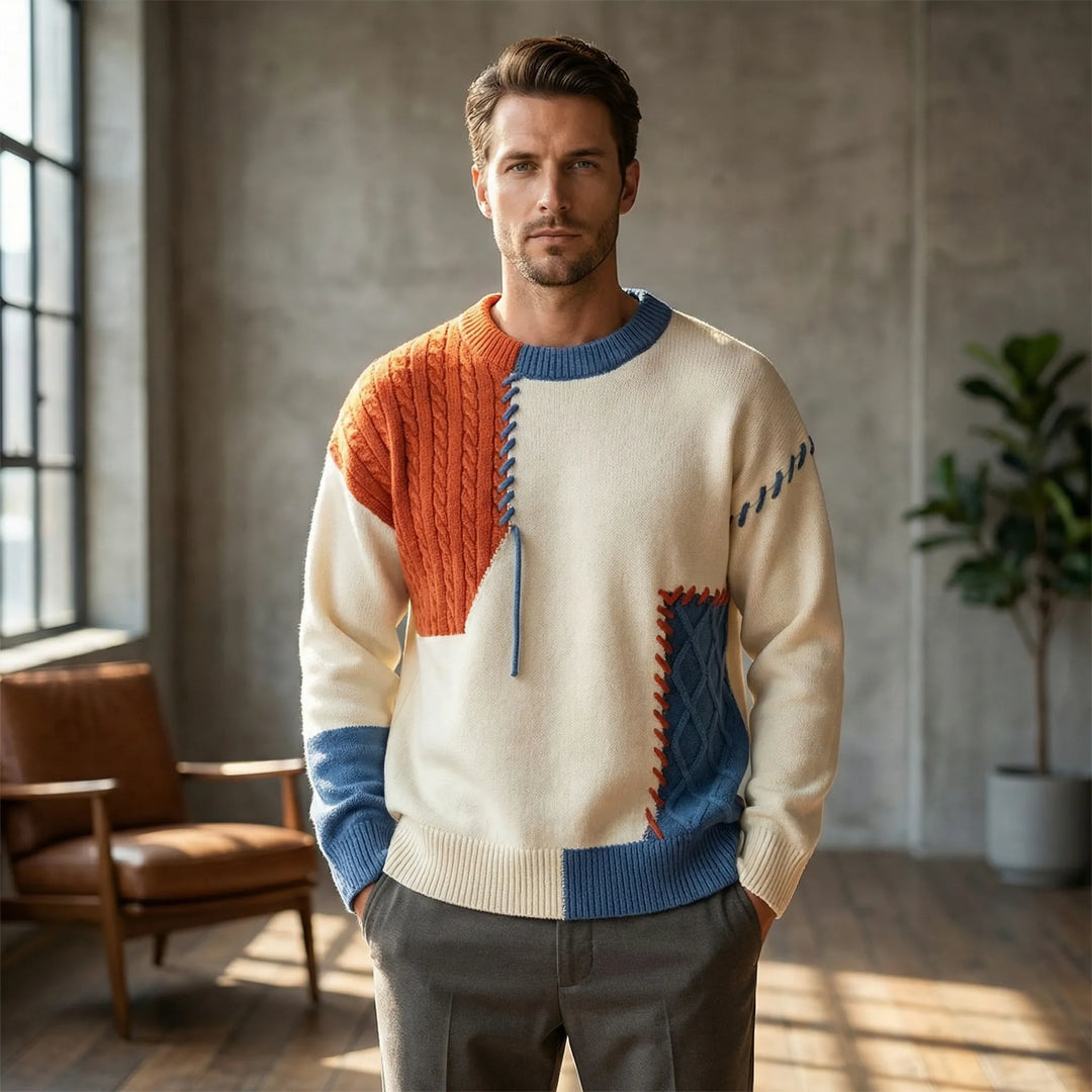 Locker Geschnittener Pullover - Jayson