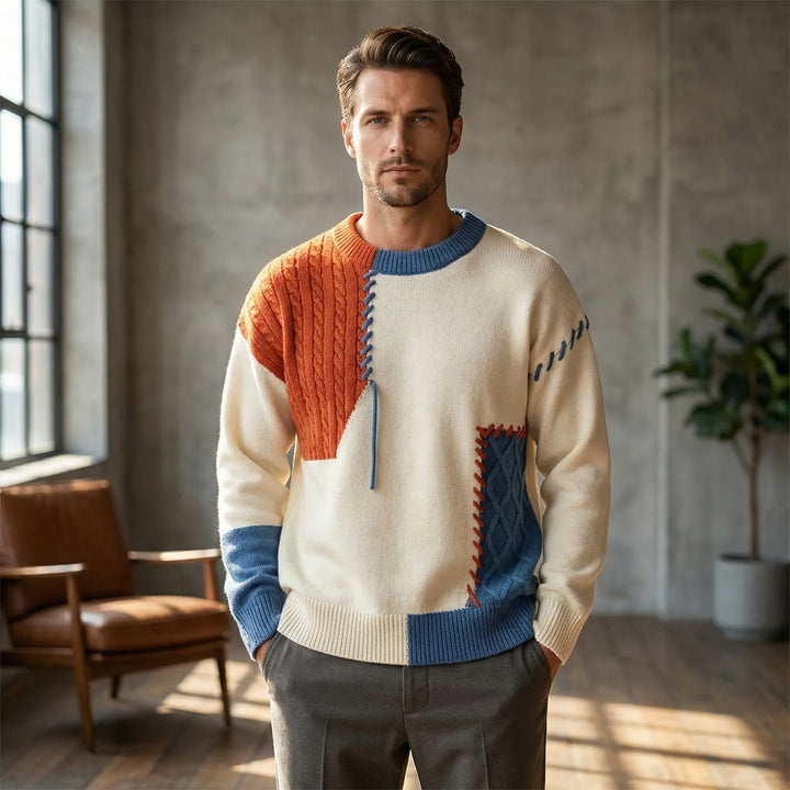 Locker Geschnittener Pullover - Jayson