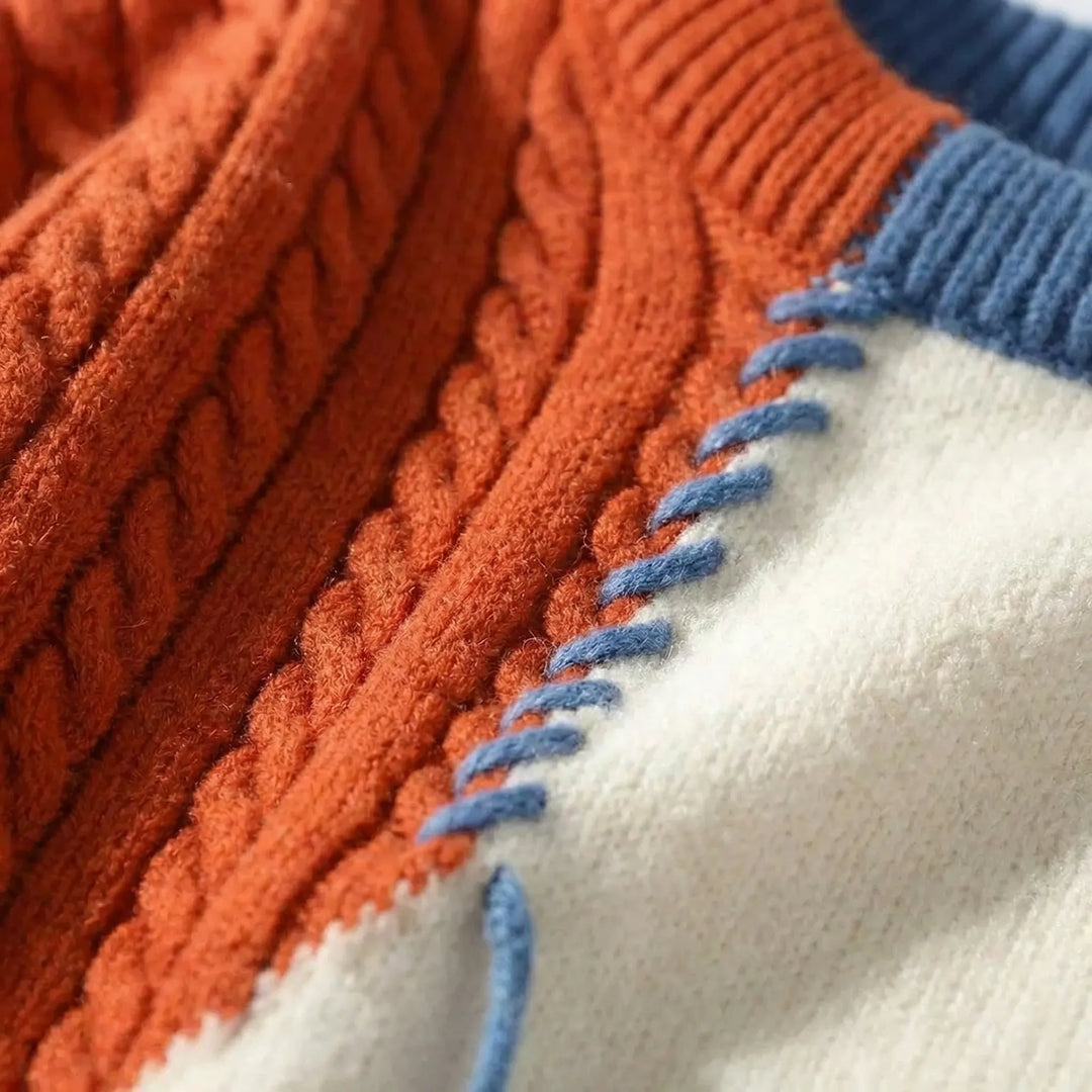 Locker Geschnittener Pullover - Jayson