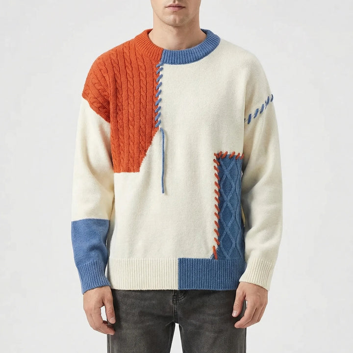 Locker Geschnittener Pullover - Jayson