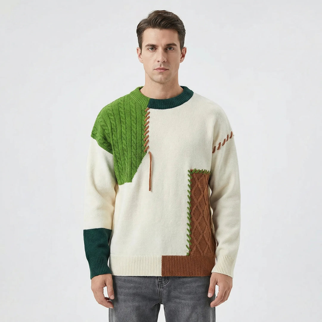 Locker Geschnittener Pullover - Jayson