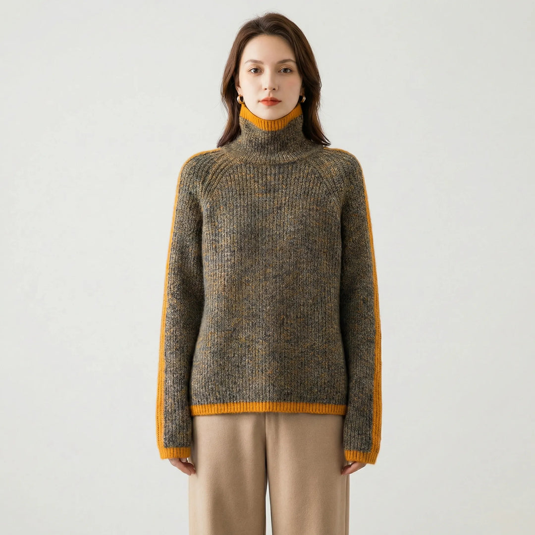 Locker Geschnittener Rollkragenpullover - Ayleen