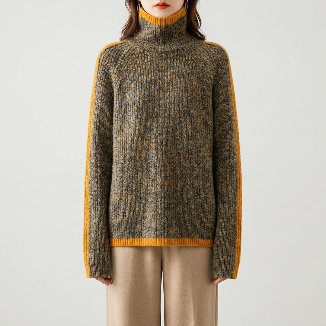 Locker Geschnittener Rollkragenpullover - Ayleen