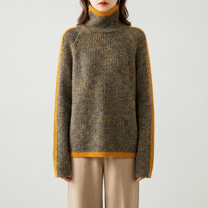 Locker Geschnittener Rollkragenpullover - Ayleen