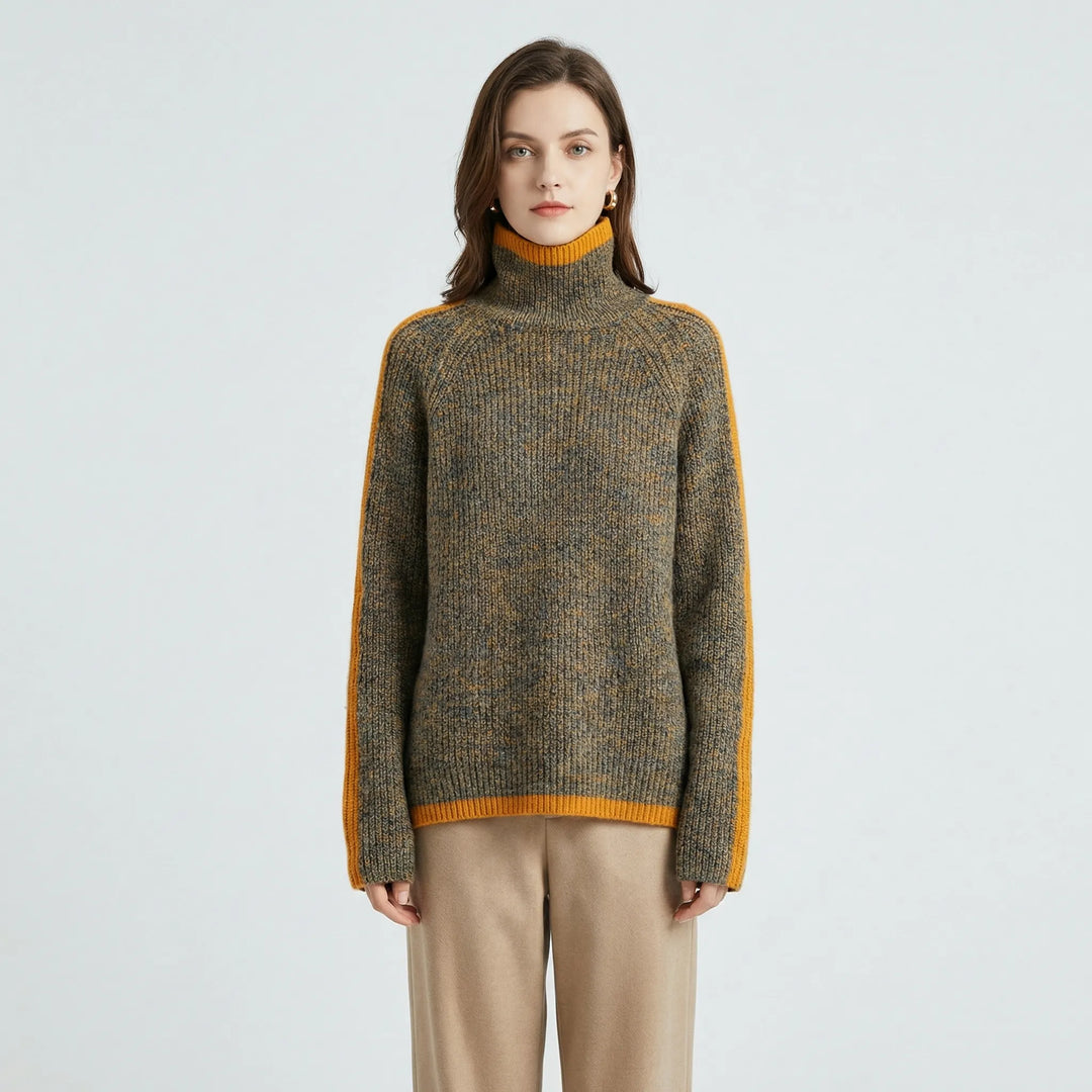 Locker Geschnittener Rollkragenpullover - Ayleen