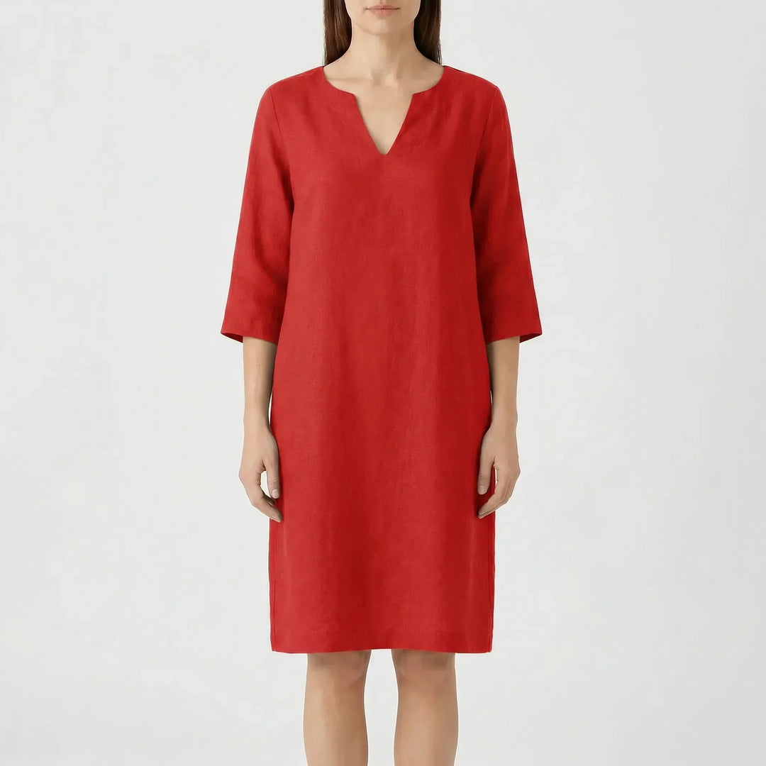 Locker Geschnittenes Sommerkleid - Janina